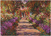 Weg in Monets Garten, Monet