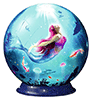 3D Puzzleball - Bezaubernde Meerjungfrauen
