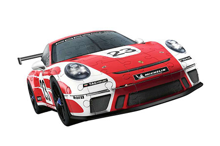 3D Puzzle - Porsche 911 GT3 Cup im Salzburg Design