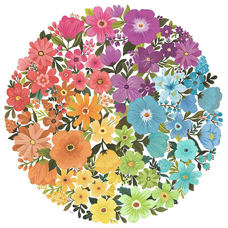 Circle of Colors: Blumen