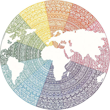 Circle of Colors: Mandala