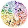 Circle of Colors: Tiere