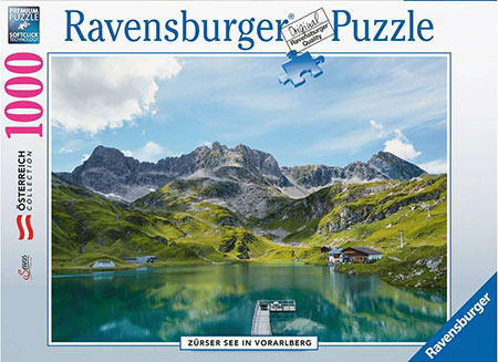 Puzzle Zürser See in Vorarlberg
