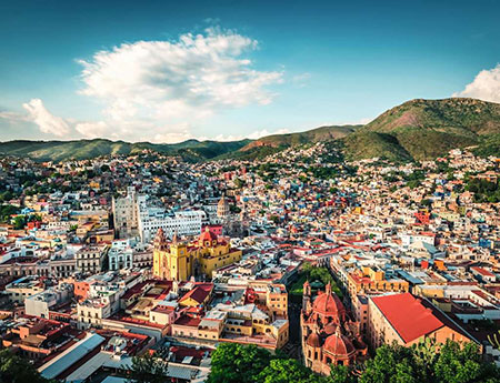 Kolonialstadt Guanajuato in Mexiko