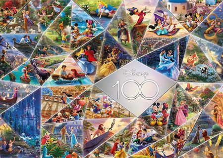 Disney 100 Jahre Jubiläum - Mosaik