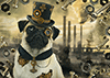 Steampunk Hund