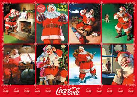Der Coca Cola Weihnachtsmann