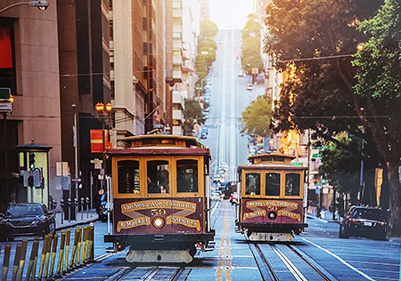 San Franciscos  alte Bahnen
