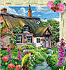 Englisches Cottage mit Blütenpracht