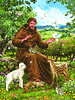 Der Heilige Franziskus und die Tiere