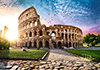 Sonnendurchflutetes Kolosseum
