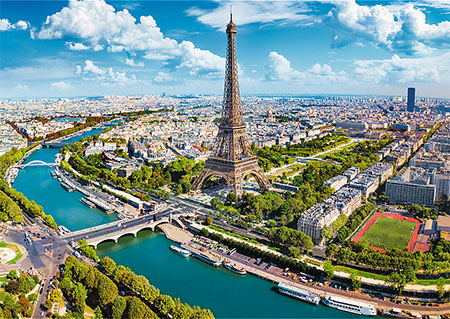 Puzzle Blick auf Paris