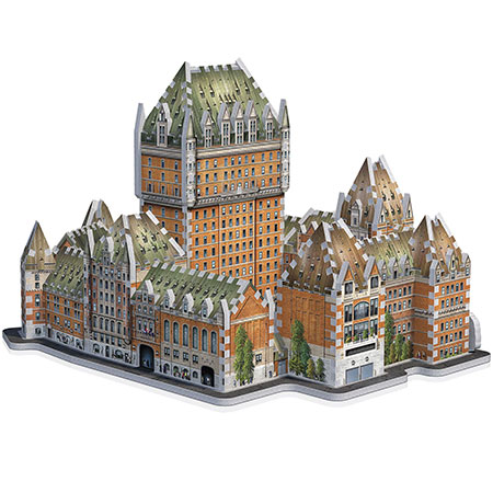 3D Puzzle - Quebec City Schloßhotel