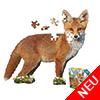 Konturpuzzle JR: Fuchs  (XL Teile)