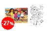 Ausmalpuzzle - Dora und Freunde