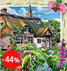 Englisches Cottage mit Blütenpracht